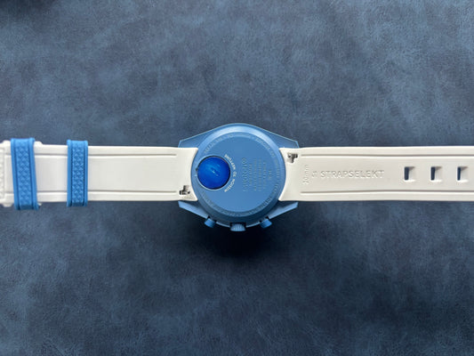 Strapselekt Ersättningsband Blå/Vit 4.0